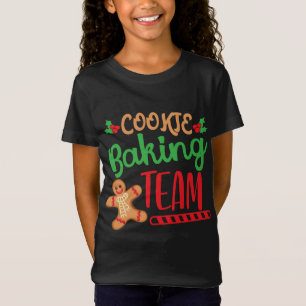 Cookie Baking Team Christmas Squad Xmas Crew m Gin T-Shirt