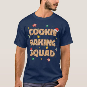 Cookie Baking Team Christmas Squad Xmas Crew T-Shirt