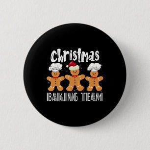 Cookie Baking Team Crew Xmas Family Matching Group 6 Cm Round Badge
