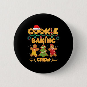 Cookie Baking Team Crew Xmas Family Matching Group 6 Cm Round Badge