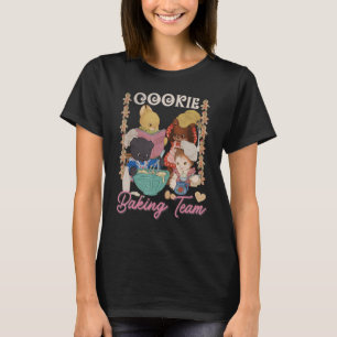 Cookie Baking Team Cute Baby Animals Gingerbread M T-Shirt