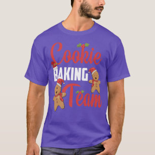 Cookie Baking Team Gingerbread Crew Xmas Festive T-Shirt