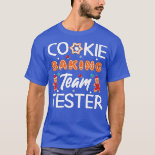 Cookie Baking Team Tester Christmas T-Shirt