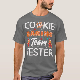 Cookie Baking Team Tester Christmas   T-Shirt