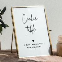 Cookie Bar Sign | Wedding Cookie Table Sign