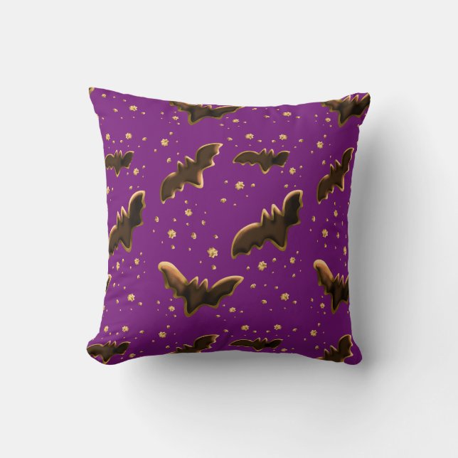 Cookie Bats and Crumbs Cushion (Front)