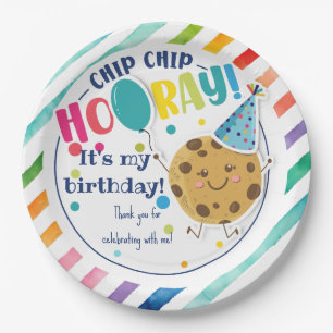  cookie Birthday favor gift you're the best Paper Plate