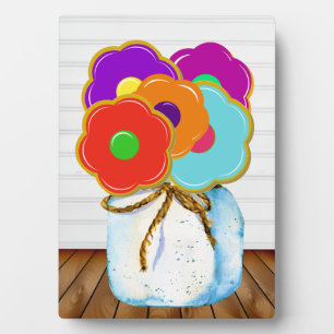 Cookie Bouquet Plaque revised
