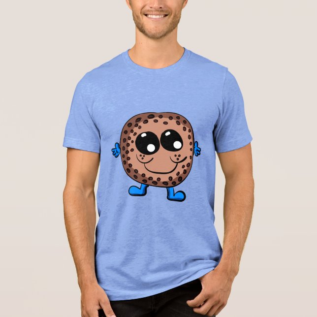 Cookie Character Tri-Blend Shirt (Front)