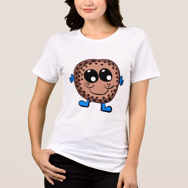 Cookie Character Tri-Blend Shirt (Front)