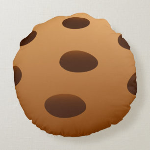 Cookie Chocolate Chips Sweets Dessert Bakery Cook Round Cushion