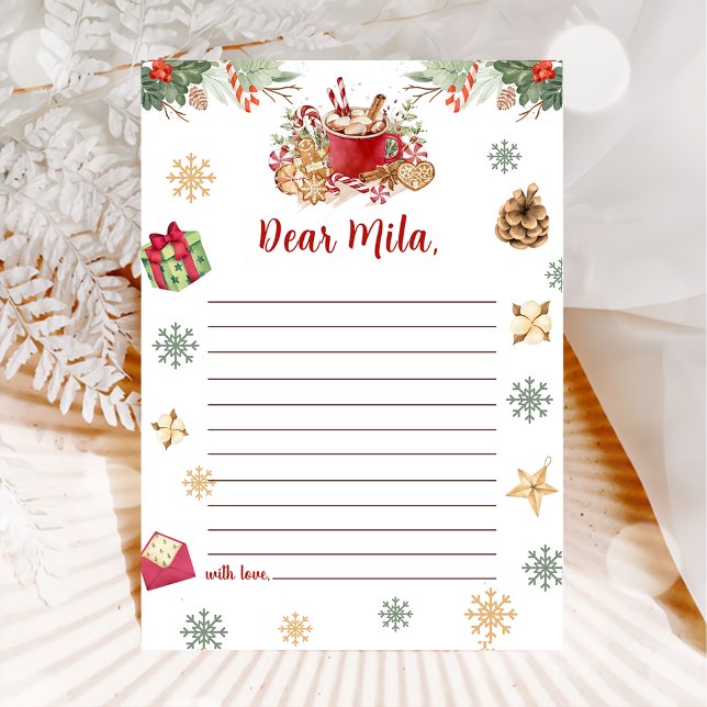 Cookie Christmas Time Capsule Note Message Card (Creator Uploaded)