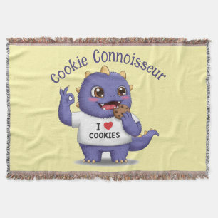 Cookie Connoisseur Throw Blanket
