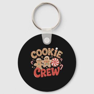 Cookie Crew Gingerbread Christmas Family Baking Te Key Ring