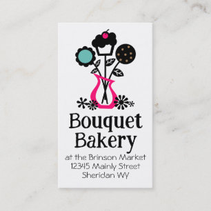 cookie cupcake bouquet baking business cards 4