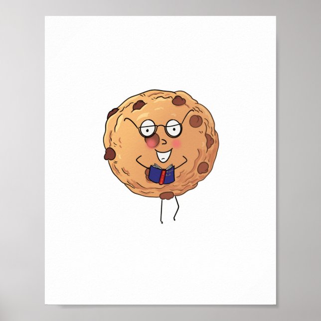 Cookie, cute food theme poster (Front)