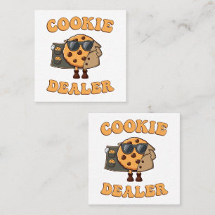 Cookie Dealer Funny Baking Loyalty Card