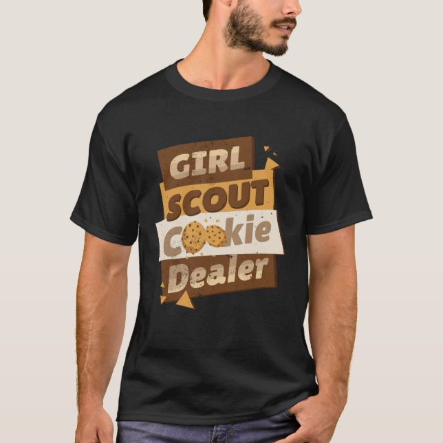 Cookie Dealer Scout Bake Shop Owner Bakery Bakes C T-Shirt (Front)