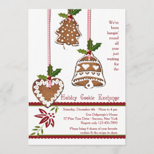 Cookie Decorations Swap Party Invitation
