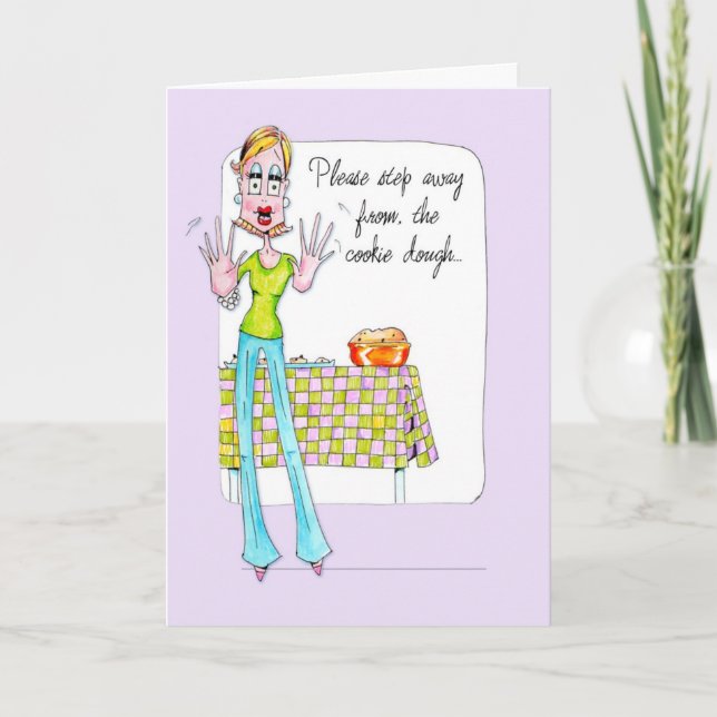 Cookie Doug birthday or friendship card (Front)