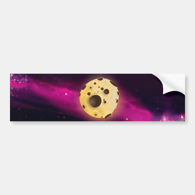 Cookie Dough Planet Bumper Sticker (Front)