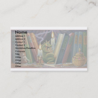 Cookie Dragon Business Card