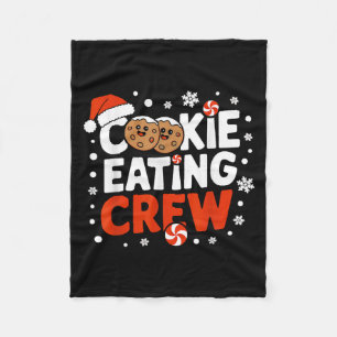 Cookie Eating Crew  Fleece Blanket