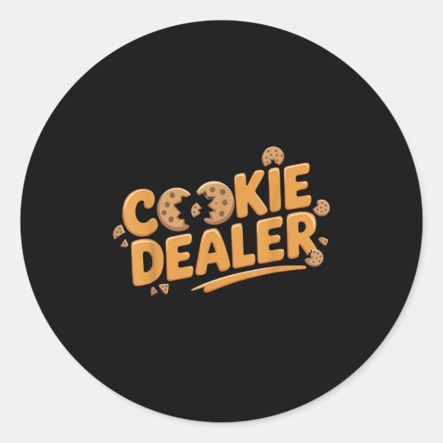 Cookie Er  Classic Round Sticker (Front)