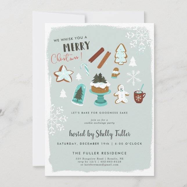 Cookie Exchange | Christmas Baking Party (Front)