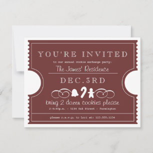 Cookie Exchange Invitation