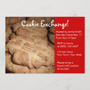 Cookie Exchange Party Invitation