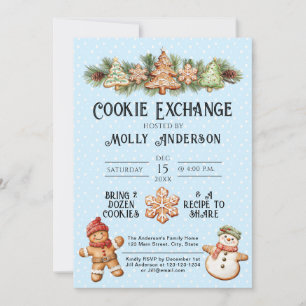 Cookie Exchange Party Invitation