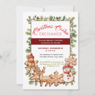 Cookie Exchange Party Invitation