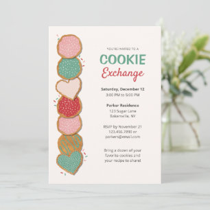 Cookie Exchange Party Invitations