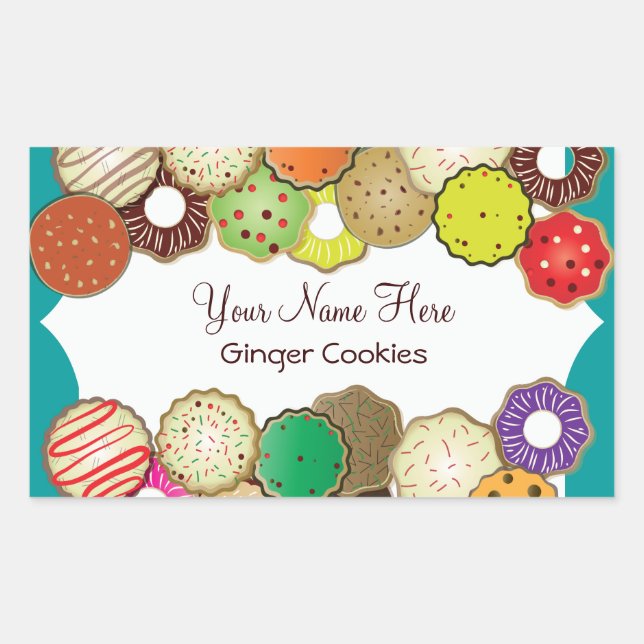 Cookie Exchange Party Label (Front)