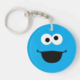 Cookie Face Art Key Ring