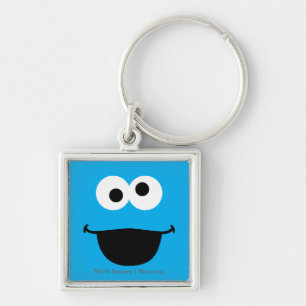 Cookie Face Art Key Ring