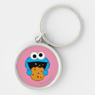 Cookie Face Key Ring