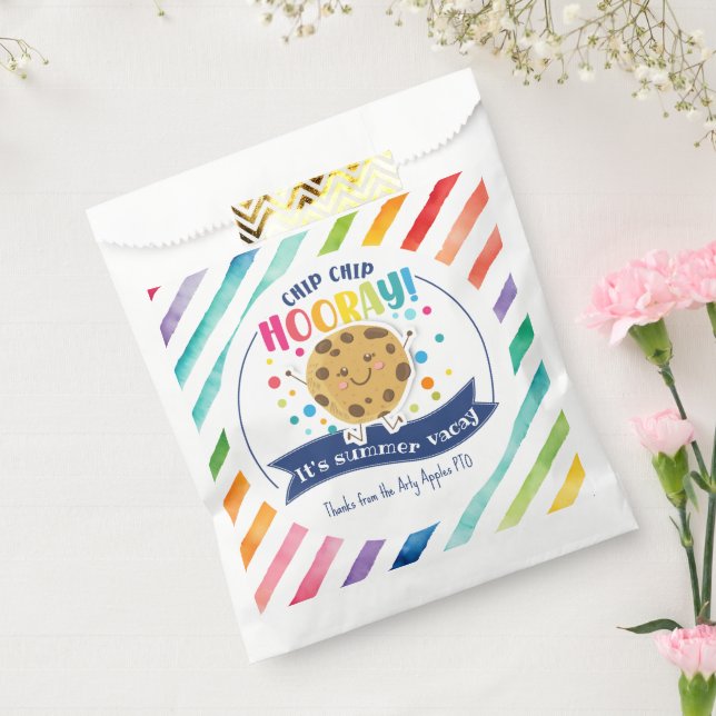  cookie favor gift summer vacay favour bags