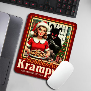 Cookie For Krampus Merry Krampus Christmas Horror Mouse Mat