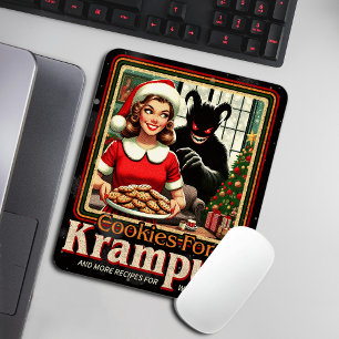 Cookie For Krampus Merry Krampus Christmas Horror Mouse Mat
