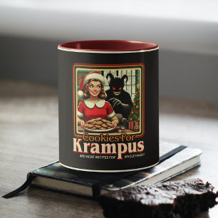 Cookie For Krampus Merry Krampus Christmas Horror Mug
