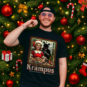 Cookie For Krampus Merry Krampus Christmas Horror T-Shirt