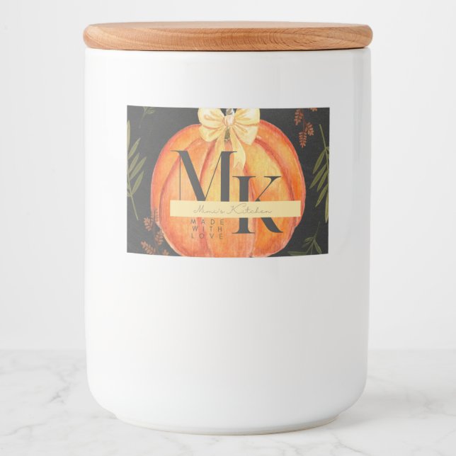 Cookie Jar Food Label (Front)