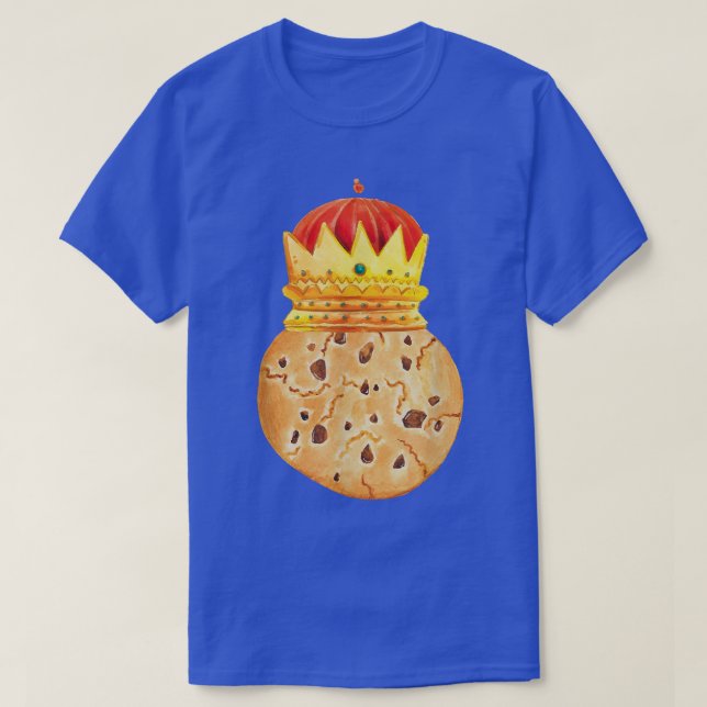 Cookie King Cookies Baker Family Couple Matching B T-Shirt (Design Front)