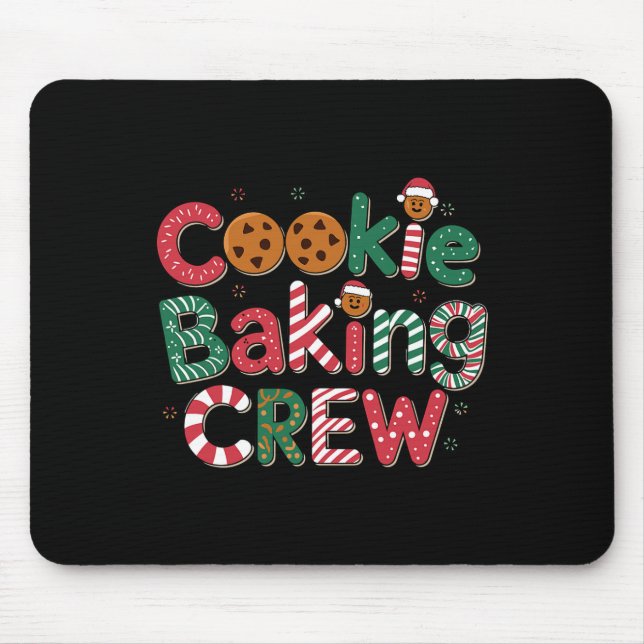 Cookie King Crew Christmas Costume  Mouse Mat (Front)