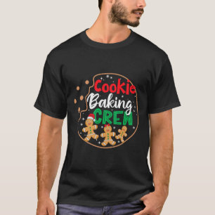 Cookie King Crew Funny Pyjamas Family Xmas Christm T-Shirt