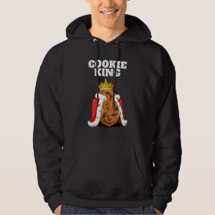 Cookie King Mens Cookie Biscuits Cute Cookie Hoodie