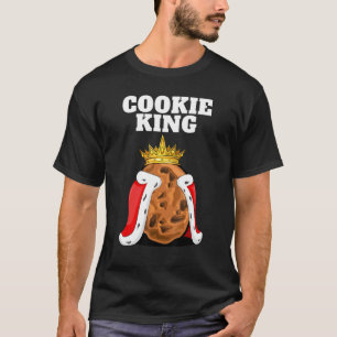 Cookie King Mens Cookie Biscuits Cute Cookie T-Shirt