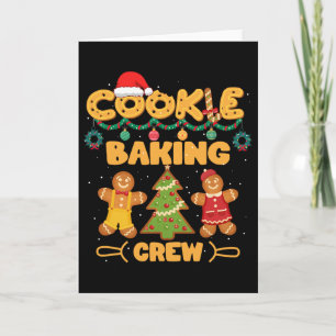 Cookie King Team Crew Xmas Family Matching Group 2 Card